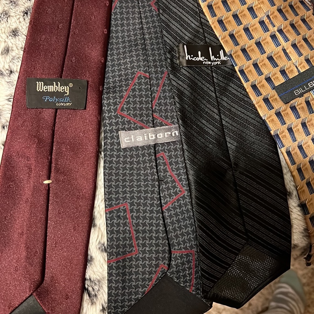 Mens tie bundle (8 ties) - Picture 3 of 4
